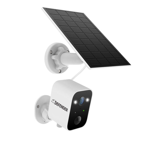 Solar Powered 4K AI EverWatch Wireless Security Camera, 3W Solar Panel