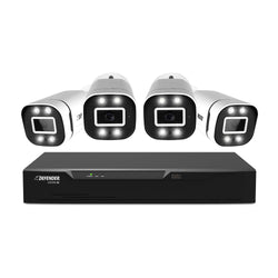 4K Vision AI Smart Artificial Intelligence DVR Security System With 4 Wired Cameras