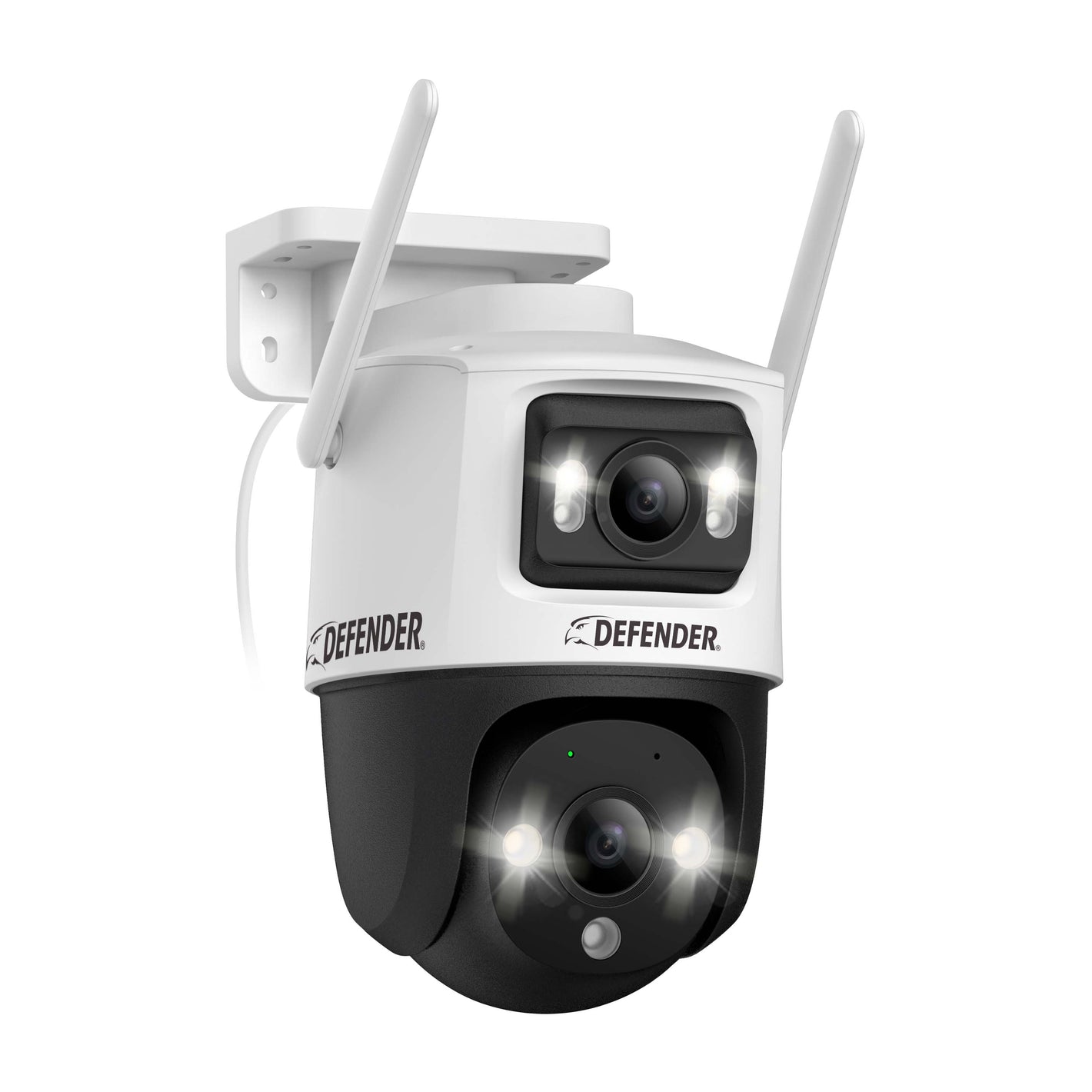 AI POWERED Guard Pro 3K PLUS Dual Lens PTZ Wi-Fi 6 Plug-in Security Camera (Certified Open Box)