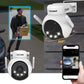 AI POWERED 4K Everwatch PTZ 360° Wi-Fi Plug-in Power Security Camera with 64GB SD Card