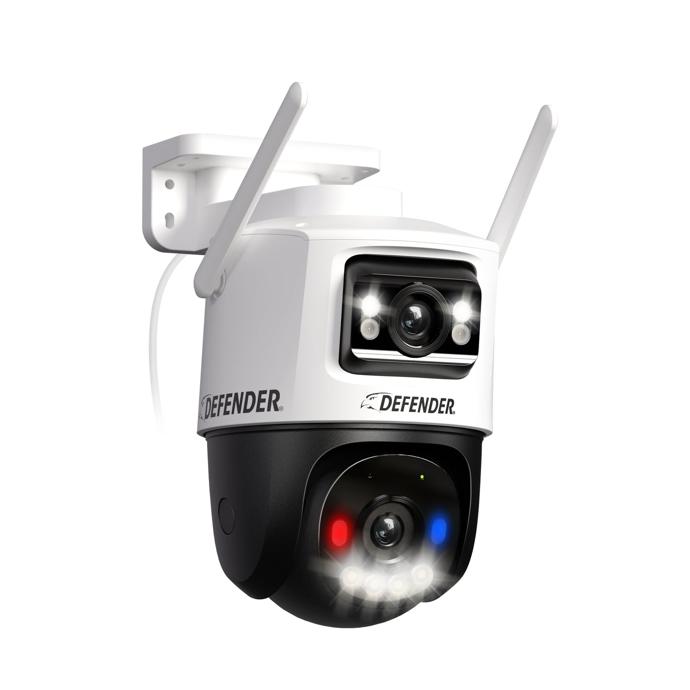 AI POWERED 2K Guard MAX Extreme Night Color Dual Lens PTZ Camera