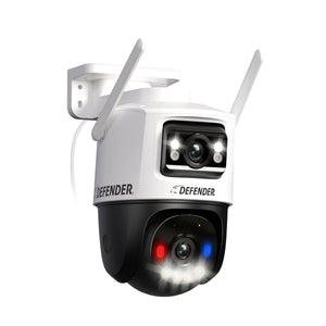 AI POWERED 2K Guard MAX Extreme Night Color Dual Lens PTZ Camera