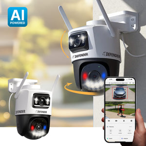 AI POWERED 2K Guard MAX Extreme Night Color Dual Lens PTZ Camera