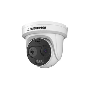 Defender Pro 4MP AI POWERED Bi-Spectrum Thermal PoE Turret Camera