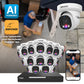 AI POWERED Sentinel Pro Turret 4K Wired 16CH NVR PoE Security System, 16 Metal Cameras & 12TB HDD