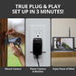 PhoenixHD Non-WiFi Plug-In Power Security System with 2 Cameras & 64GB SD Card