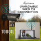 PHOENIXHD Non-WiFi Plug-in Power Security System with 10.1” HD Monitor & 2 Cameras