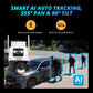 AI POWERED 2K Guard MAX Extreme Night Color Dual Lens PTZ Camera, 3pc