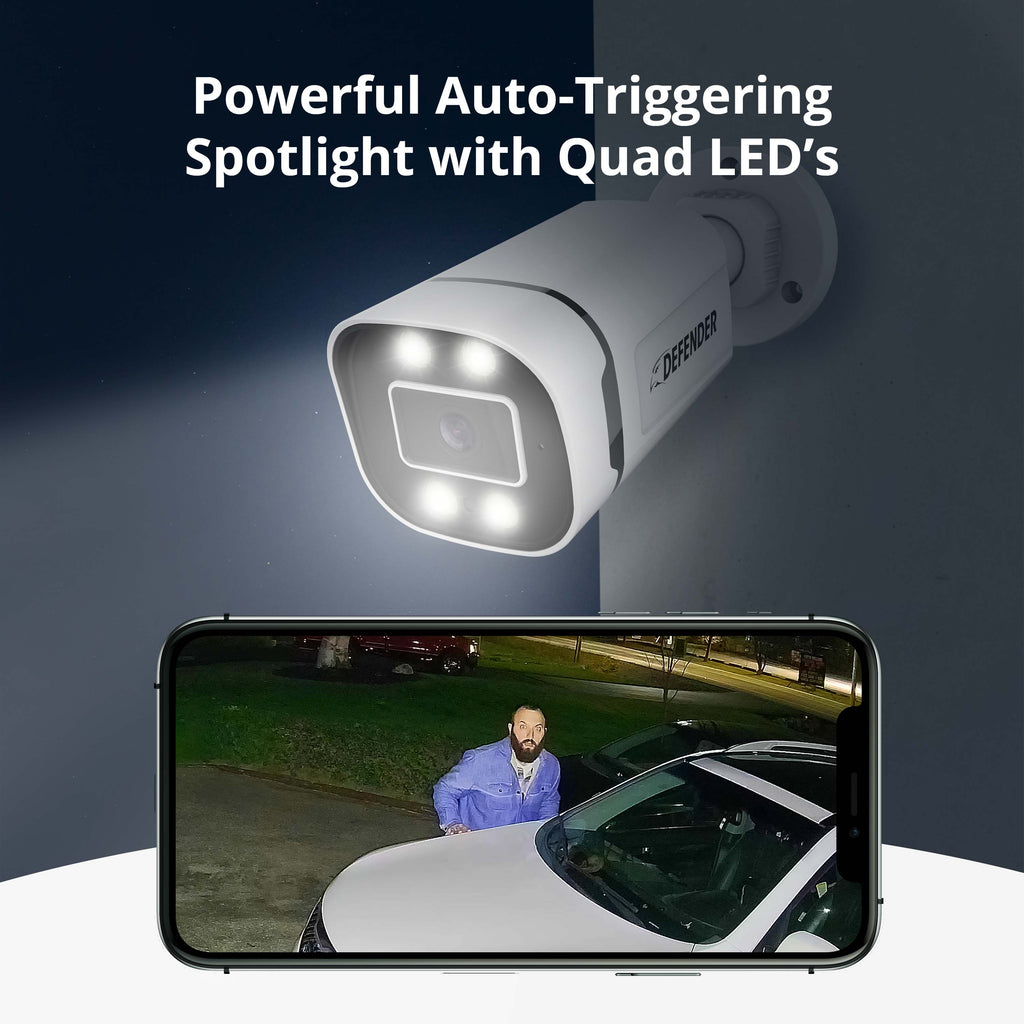 EXCLUSIVE BUNDLE: 4K Vision AI Ultra HD Wired DVR System with 8 Cameras