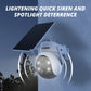 Solar Powered 4K AI EverWatch PTZ Wireless Camera with 3W Solar Panel