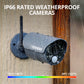 PHOENIXHD Non-WiFi Plug-in Power Security System with 10.1” HD Monitor & 2 Cameras