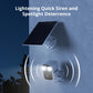 Solar Powered 4K AI EverWatch Wireless Security Camera, 3W Solar Panel