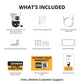 AI POWERED Guard Pro 3K PLUS Dual Lens PTZ Wi-Fi 6 Plug-in Security Camera with 64GB SD Card