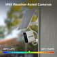 Solar Powered 4K AI EverWatch Wireless Security Camera, 3W Solar Panel, 3 pc