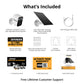 Solar Powered 4K AI EverWatch Wireless Security Camera, 3W Solar Panel