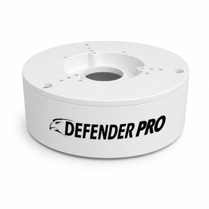 Defender PRO professional-grade metal outdoor junction box, white