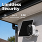 Defender AI GO 24/7 Recording 2.5K Wireless Camera with Solar Panel