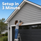 Defender AI GO 24/7 Recording 2.5K Wireless Camera with Solar Panel, 2 PackSolar Panel, 2 Pack