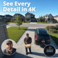Solar Powered 4K AI Guard Ultra-Charge PTZ Wireless Security Camera, 64GB with AOV