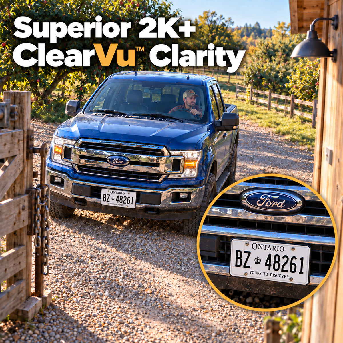 Defender Frontier B4M4G2PTZ-B 2-camera pack - Gallery Image 4 - Superior 2K ClearVu - CAN ENG