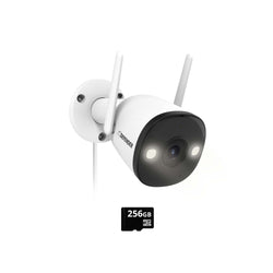 EXCLUSIVE BUNDLE: Guard Pro 2K WiFi. Plug-In Power Security Camera . 1 256GB SD Card