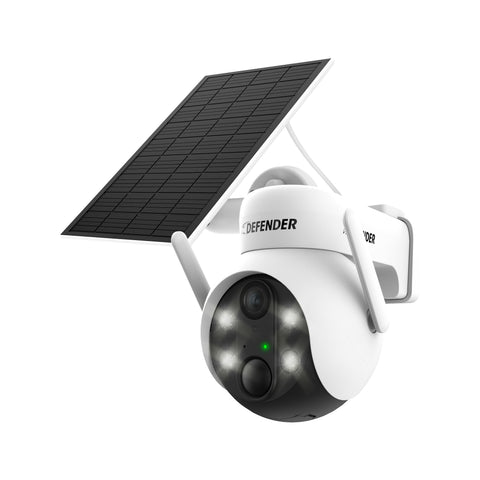 Solar Powered 4K AI EverWatch PTZ Wireless Camera with 3W Solar Panel