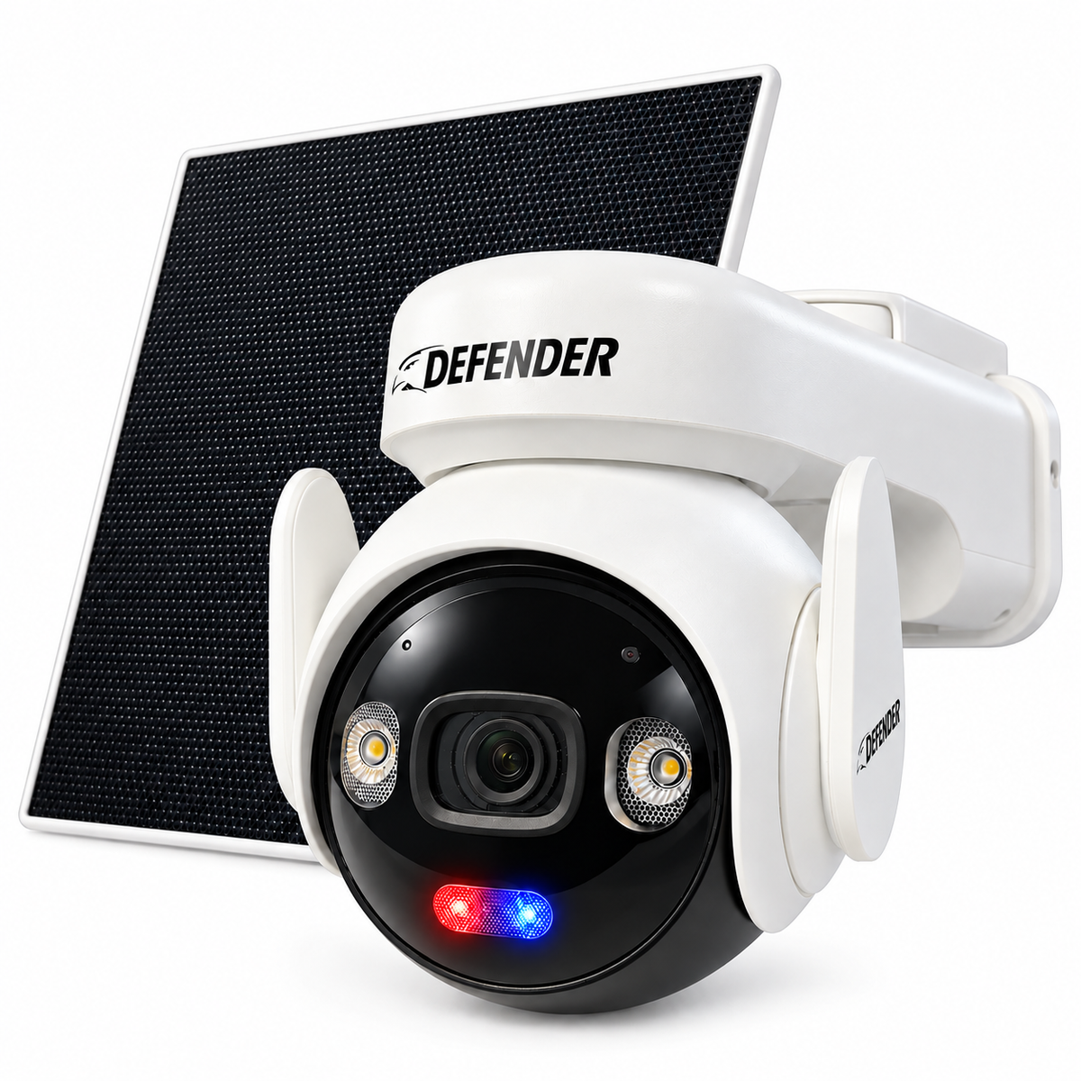 Camera and solar panel