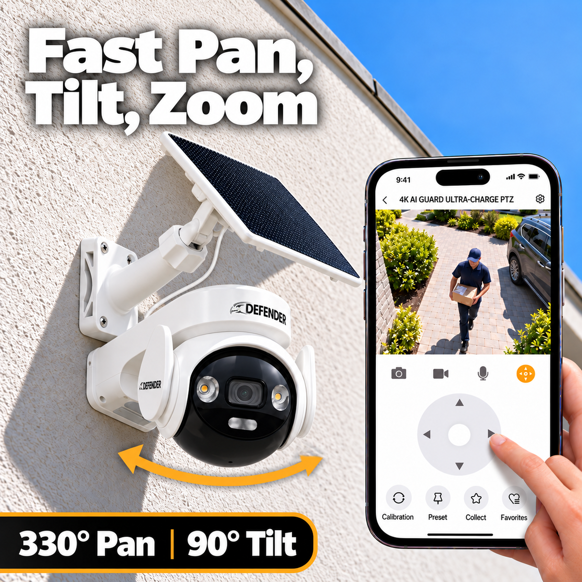 Pan tilt zoom
