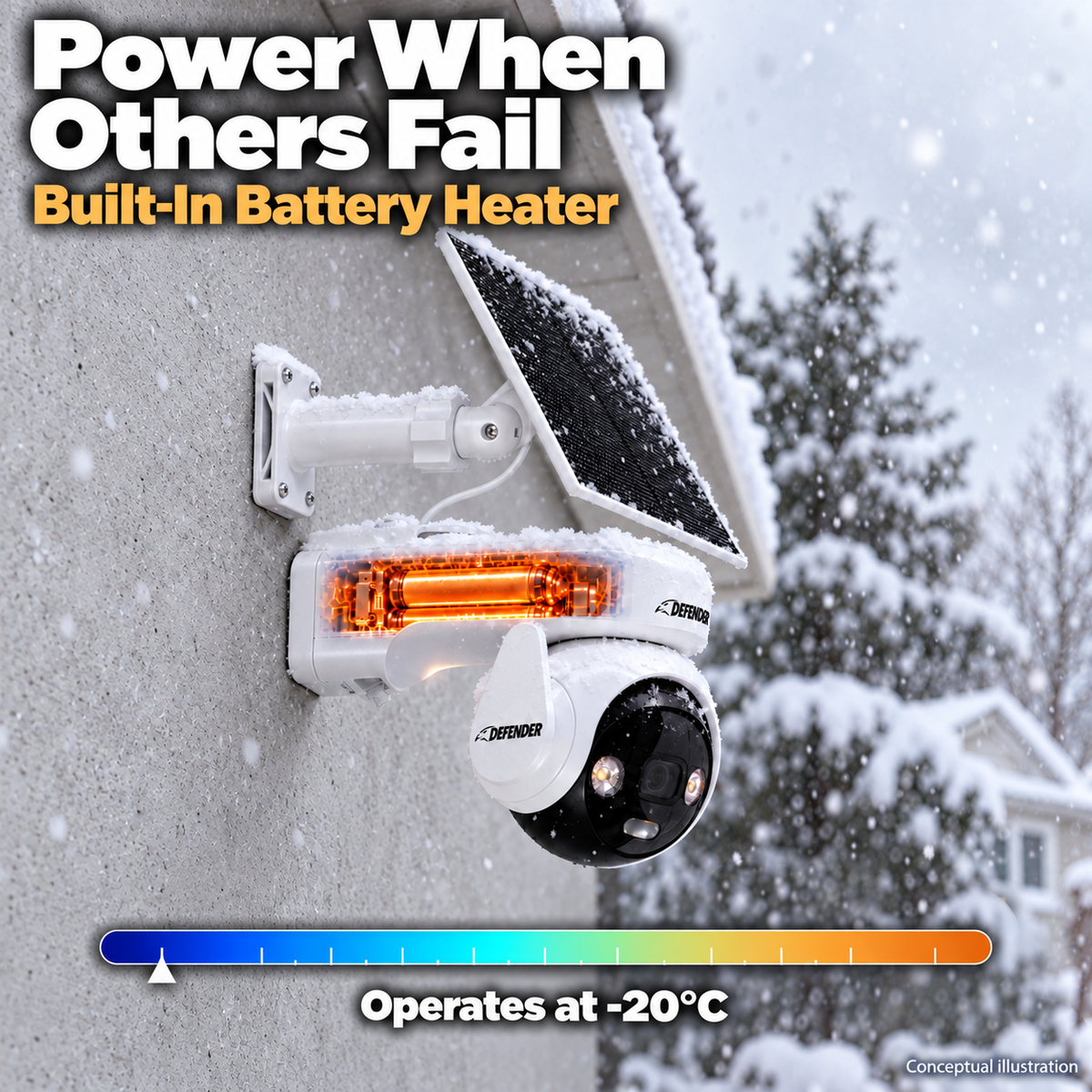 Battery heater