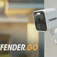 Defender GO 2K AI POWERED WiFi Indoor/Outdoor Home, Business, Pet, Baby Security Camera