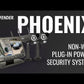 EXCLUSIVE BUNDLE: PhoenixM2 Non-WiFi. Plug-In Power Security System with 2 Metal Cameras