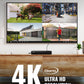 4K Vision Ultra HD Wired 4 Channel DVR Security System with 4 Cameras (Certified Open Box)