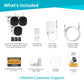Guard Pro 2K WiFi. Plug-In Power Security Camera, 3 Pack