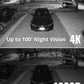 4K Vision Ultra HD Wired 4 Channel DVR Security System with 4 Cameras