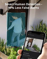 EXCLUSIVE BUNDLE: Guard Pro 2K WiFi. Plug-In Power Security Camera, 4 Pack, 4 128GB SD Cards