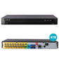 4K Ultra HD Wired 16 Channel Security System with 16 Cameras 2 Extra 60ft. Extension Cables + 2-Year
