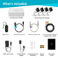 4K Ultra HD Wired 4 Channel Security System with 4 Cameras